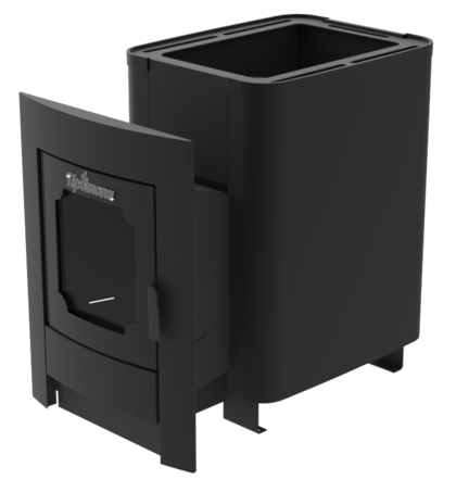 Дровяная банная печь Протопи Парилка 14С дверца со стеклом в Анапе