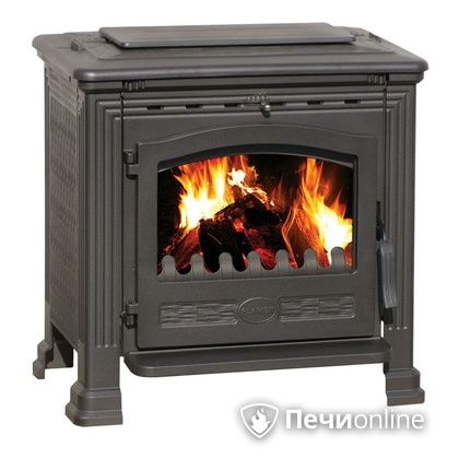 Отопительная печь Plamen Tena N, эмалированная, черная в Анапе