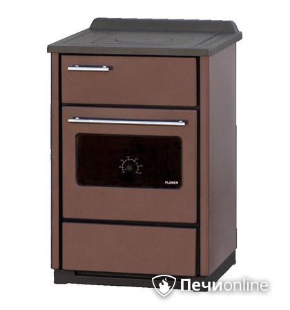 Отопительно-варочная печь Plamen Calorex 60 N коричневая в Анапе
