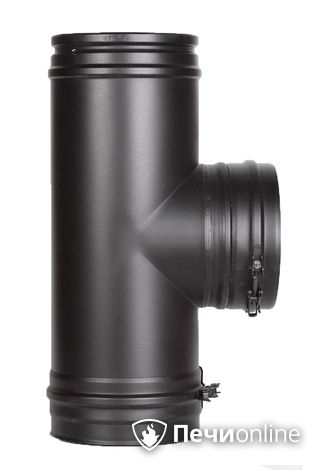 Тройник 90° Schiedel Тройник 90° д.150 PM25 (Черный) Permetr в Анапе