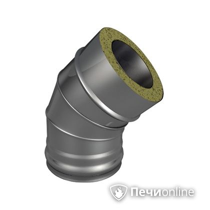 Колено 135° (45°) Теплов и Сухов Отвод Термо 45* ОТ-Р 430-0.5/430-0.5 D200/260 в Анапе