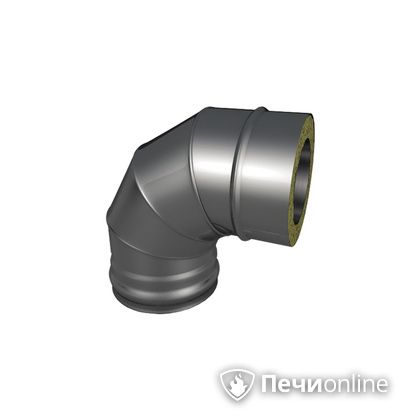 Колено 90° сэндвич Теплов и Сухов Отвод Термо 87* ОТ-Р 430-0.8/430-0.5 D120/200 ФМ в Анапе