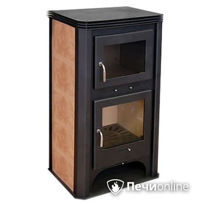 Печь-камин Экокамин Бавария с духовым шкафом 9кВт в Анапе