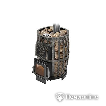 Дровяная печь-каменка Везувий Легенда Русский пар Ковка 18 (270) б/в в Анапе
