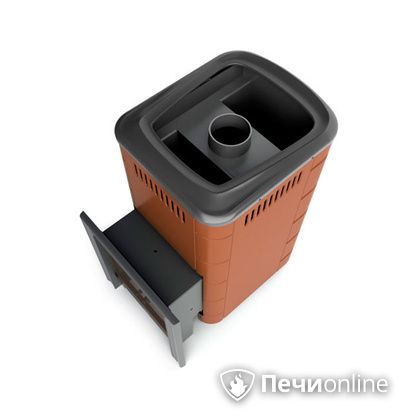 Газовая печь для бани TMF Уренгой 2018 Carbon терракота в Анапе
