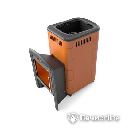 Дровяная печь-каменка TMF Тунгуска Cast Витра терракота в Анапе