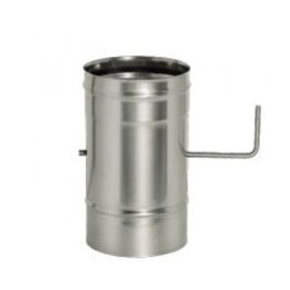  Дымок Задвижка одностенная 0.8 мм ZHR 120 в Анапе