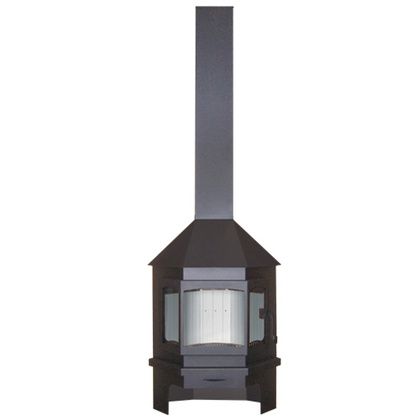 Печь-камин Бавария (Экокамин) угловая мюнхен, графит в Анапе