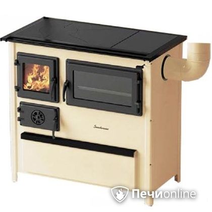 Отопительно-варочная печь MBS Trend Cream R с духовым шкафом в Анапе