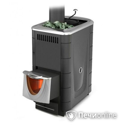 Дровяная банная печь TMF Скоропарка 2017 Inox ДНC Б, антрацит в Анапе