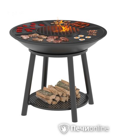 Гриль для дачи Везувий Fantastic Grill Престиж 1000 (чугун) в Анапе