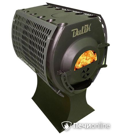 Отопительно-варочные печи Березка BulyK 280 Плюс со стеклом и экранами боковыми в Анапе
