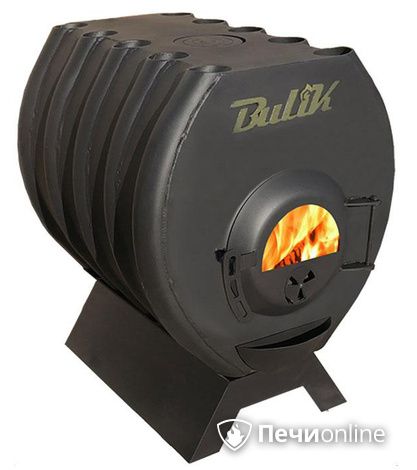 Отопительно-варочная печь Березка BulyK 400 со стеклом в Анапе