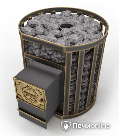 Дровяные печи-каменки Сабантуй Булава Чугун 16 в Анапе