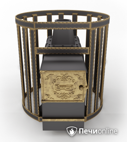 Дровяные печи-каменки Сабантуй Булава Чугун 24 в Анапе