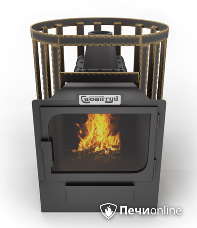 Дровяные печи-каменки Сабантуй Булава Чугун 24 панорама в Анапе