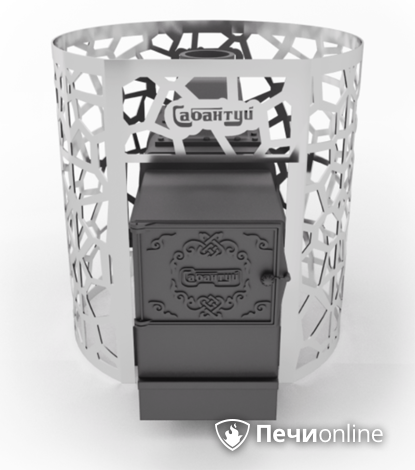 Дровяные печи-каменки Сабантуй Саванна Чугун 24 в Анапе