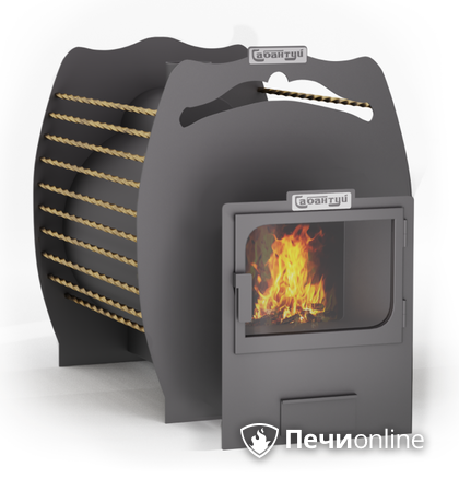 Дровяные печи-каменки Сабантуй Каменка 26 панорама в Анапе