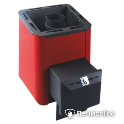 Дровяная банная печь Конвектика Колибри 9 терракота в Анапе