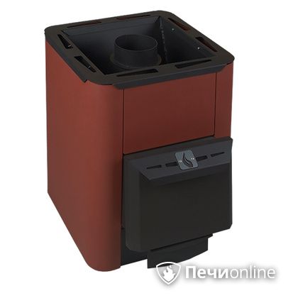 Дровяная банная печь Конвектика Колибри 9У терракота в Анапе