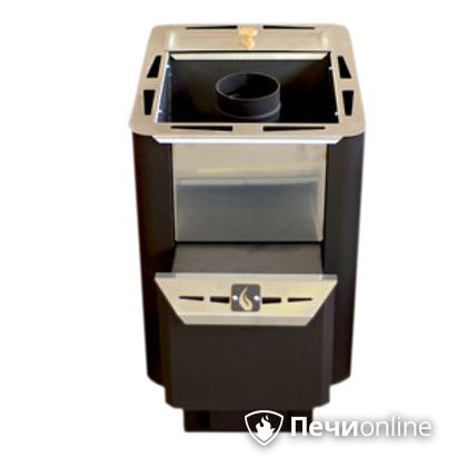 Дровяная банная печь Конвектика Колибри 9Б антрацит в Анапе