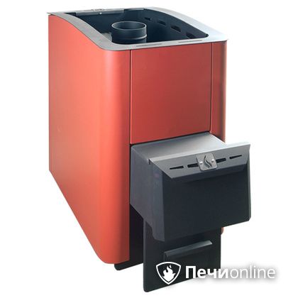 Дровяная банная печь Конвектика 12 терракота в Анапе