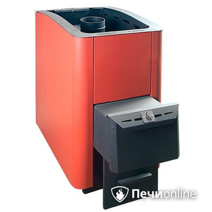 Дровяная банная печь Конвектика 26 терракота в Анапе