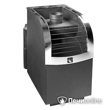 Дровяная банная печь Конвектика Ниагара Сетка 16 антрацит в Анапе