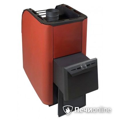 Дровяная банная печь Конвектика Ниагара Сетка 16 терракота в Анапе