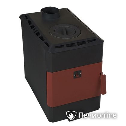 Отопительно-варочная печь Конвектика Варна 100Ч с варочной поверхностью в Анапе