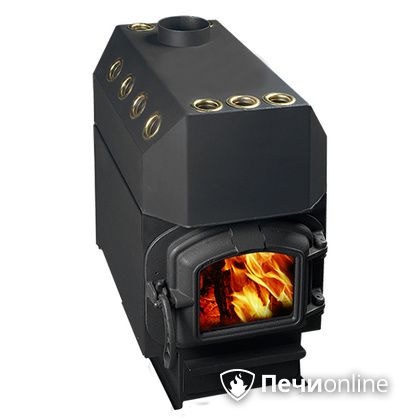 Печь-буржуйка Конвектика Ставр 150 с чугунной дверцей со стеклом в Анапе
