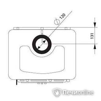 Печь-камин Ferguss Hermes SD в Анапе