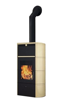 Печь-камин Edilkamin Flamma 24 kw V.A. Pergamena с Т/О в Анапе