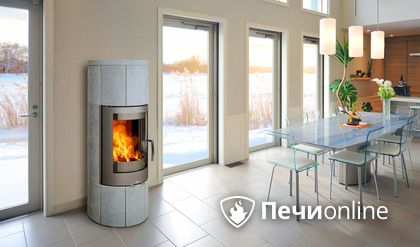 Печь-камин ABX Porto, тальк в Анапе