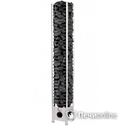 Электрокаменка для сауны Sawo TH3-60NB-P со встроенным пультом управления круглая в Анапе