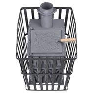 Дровяная печь-каменка Гефест Гром Ураган 30 (П2)