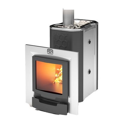 Дровяная банная печь Печь СИБИРЬ-20 ЛРК Профи Панорама (2.0) в Анапе