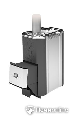 Дровяная банная печь Теплодар Сибирь-20 ЛК Профи (2.0) в Анапе