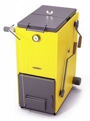 Твердотопливный котел TMF Цельсий Электро 16кВт АРТ ТЭН 6кВт желтый