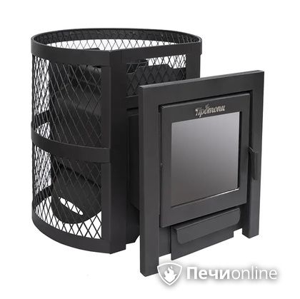 Дровяная банная печь Протопи Парилка 14 Финка Панорама в Анапе