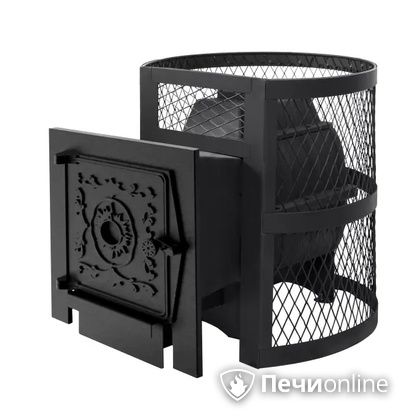 Дровяная банная печь Протопи Чугунка 16 Финка в Анапе