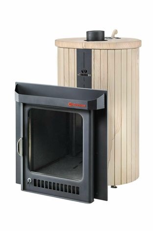 Печь для бани Ферингер  Оптима ПФ ("Окаменевшее дерево" перенесённый рисунок) в Анапе