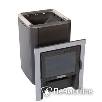 Печь для бани НМК Сибирь Кубань Панорама в Анапе