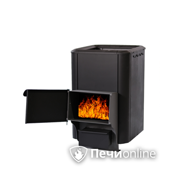 Дровяная банная печь НМК Сибирь сталь 6 мм в Анапе