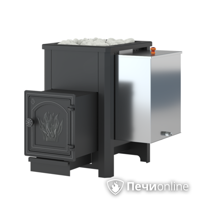 Дровяная печь-каменка Везувий Русичъ АКВА 16 (ДТ-4) в Анапе