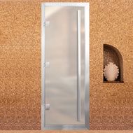 Дверь для бани Arta Премьер 60G Белая матовая, 1900х700