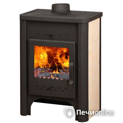 Печь-камин Экокамин Бавария с варочной плитой и т/о 9кВт в Анапе