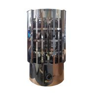 Электрокаменка для сауны Урал-Микма-Терм (УМТ) Сфера+ ЭКМ-4.5 с пультом корпус из нержавеющей стали