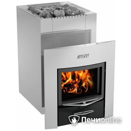 Дровяная банная печь Harvia 22 Duo Steel (Wk220) в Анапе