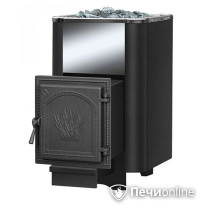 Дровяная банная печь Везувий Сенсация 16 Антрацит (271) в Анапе